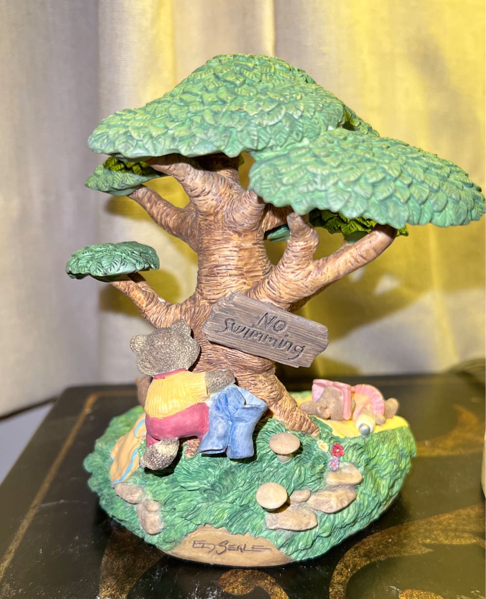 The Old Swimming Hole Figurine - Tender Touches Collection ornament collectible [Barcode 015012181968] - Main Image 3