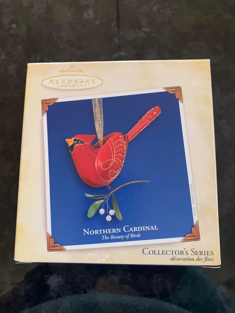 Northern Cardninal  ornament collectible - Main Image 2