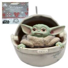 Grogu (The Child) w/ Pram - Sketchbook (Star Wars: The Mandalorian) ornament collectible [Barcode 465065488222] - Main Image 1