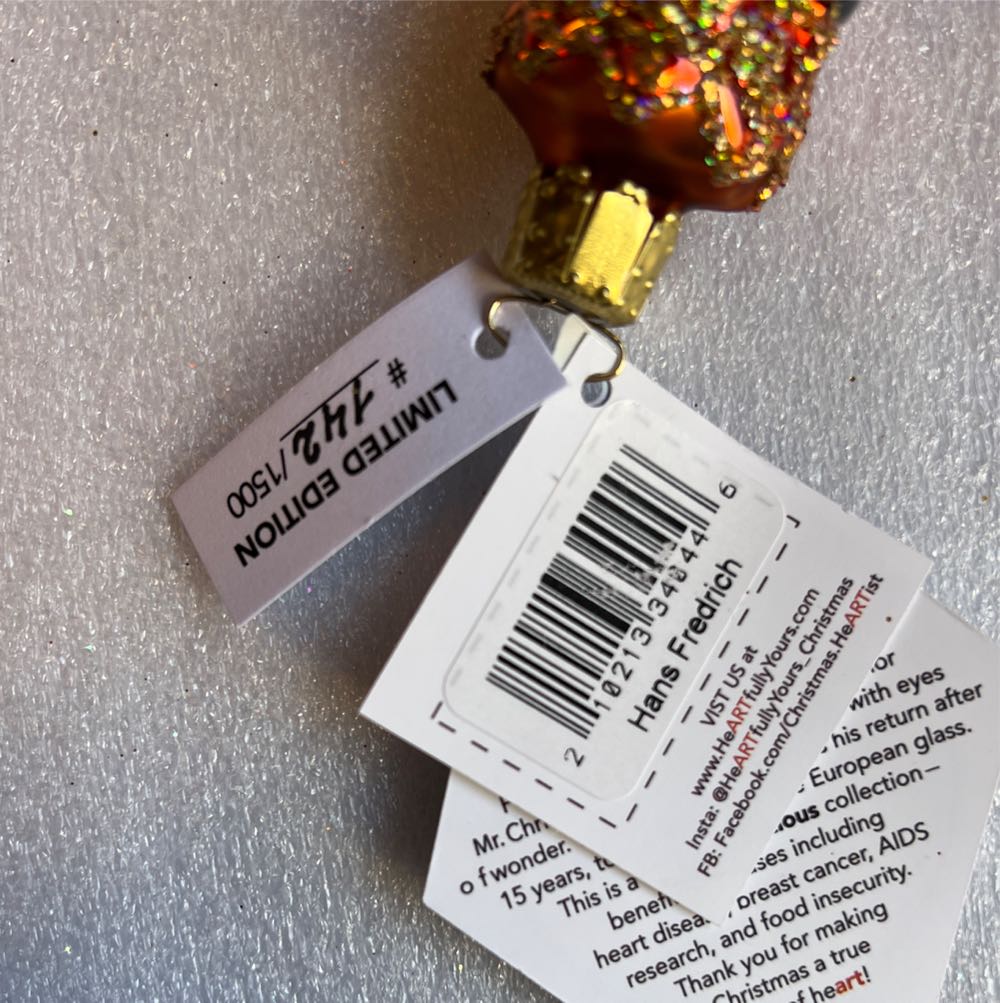 Hans Fredrich  ornament collectible [Barcode 210213340446] - Main Image 3