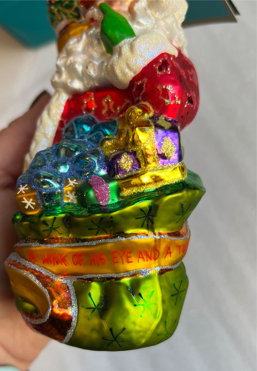 A Wink Of His Eye  ornament collectible - Main Image 3