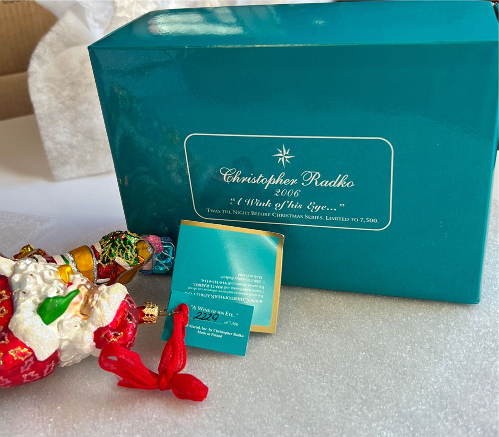 A Wink Of His Eye  ornament collectible - Main Image 4