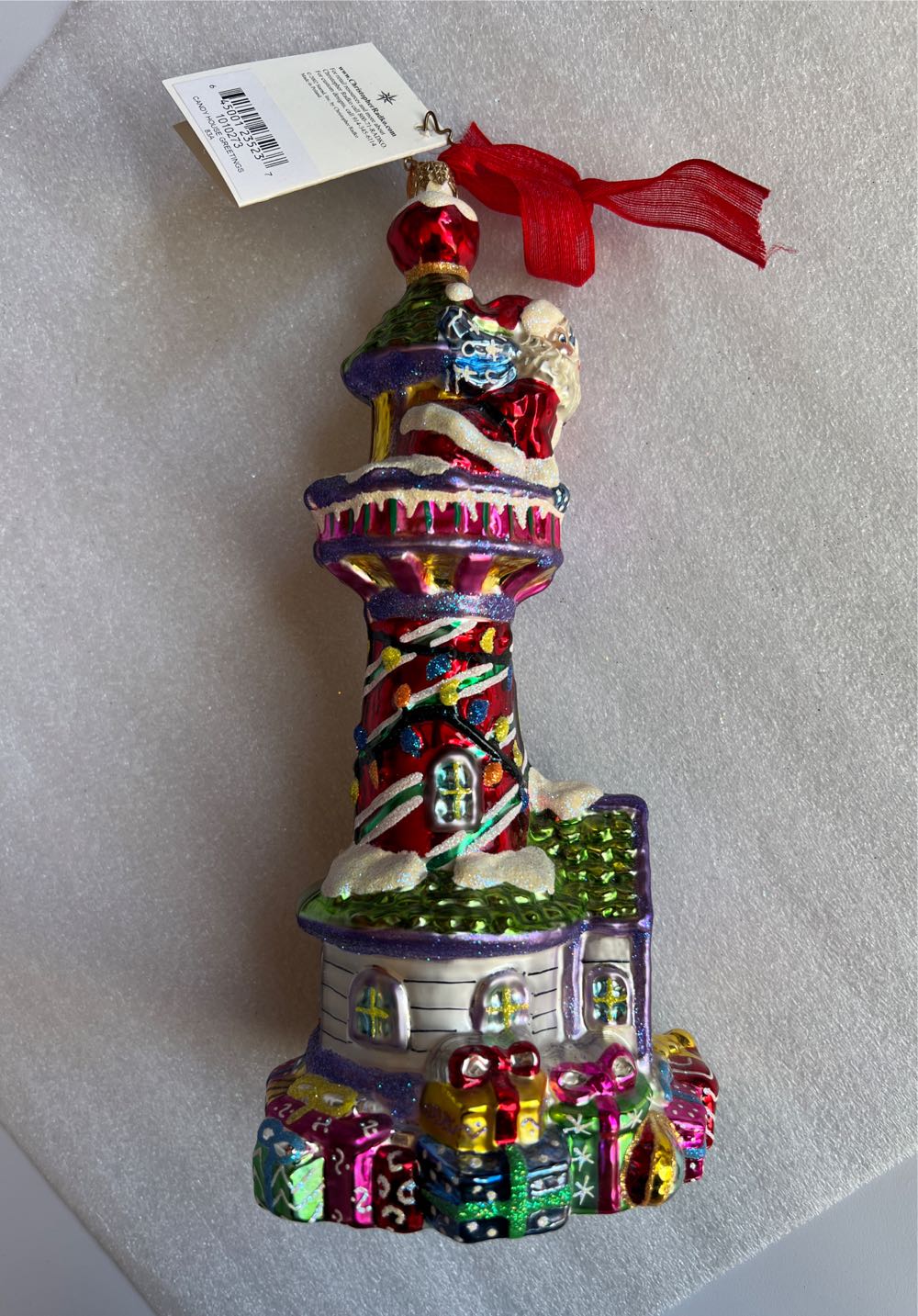 Candy House Greetings  ornament collectible - Main Image 3