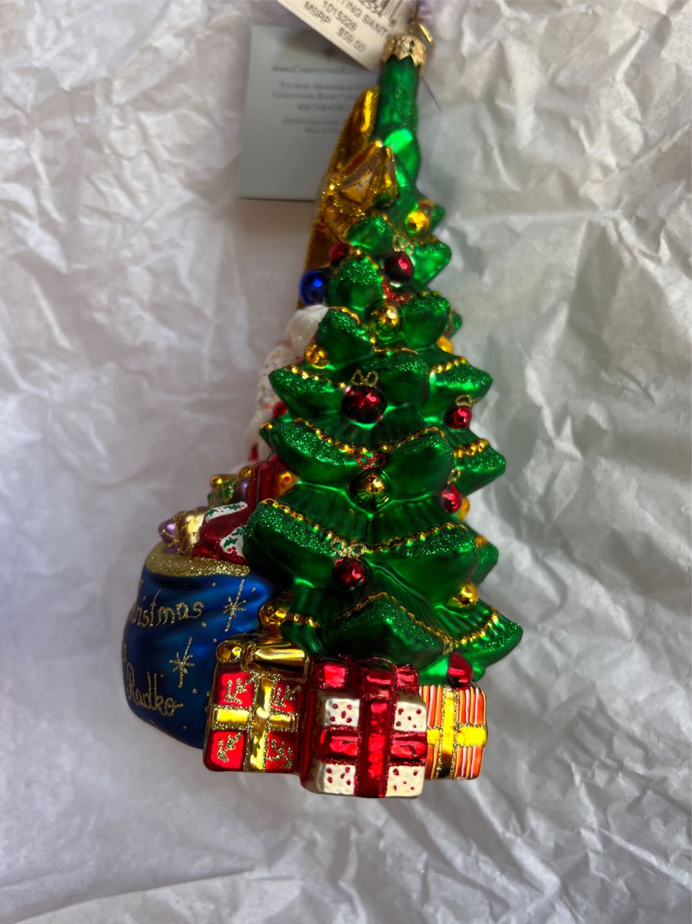 Celebrating Santa   ornament collectible - Main Image 2