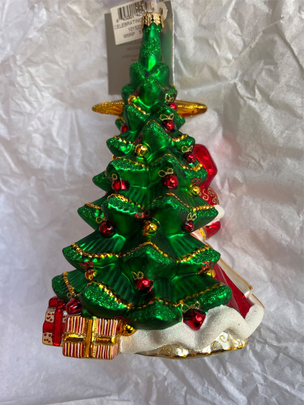 Celebrating Santa   ornament collectible - Main Image 3