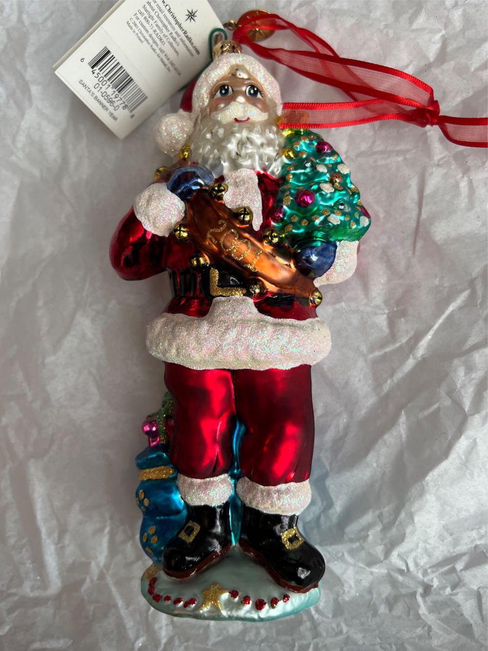 Green Drummer Nutcracker 27cm