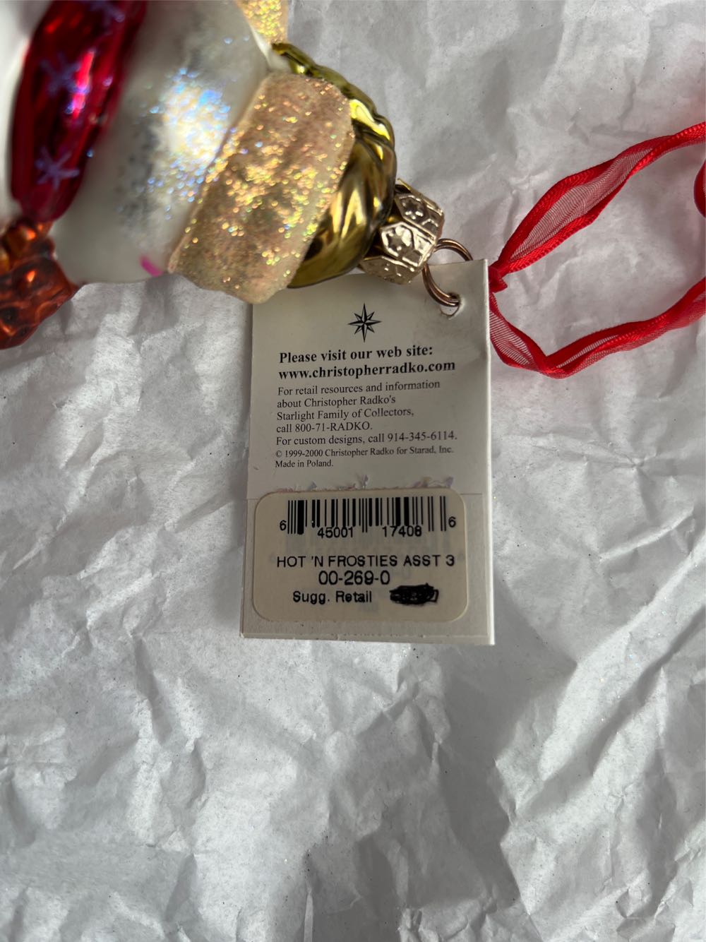 Hot ‘N Frosties Asst 3 (00-269-0)  ornament collectible - Main Image 3