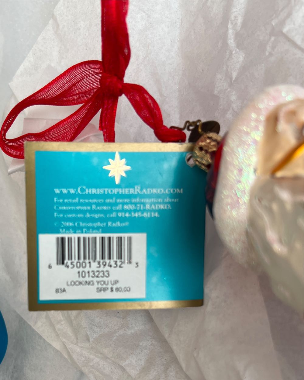 Looking You Up (1013233)  ornament collectible - Main Image 4