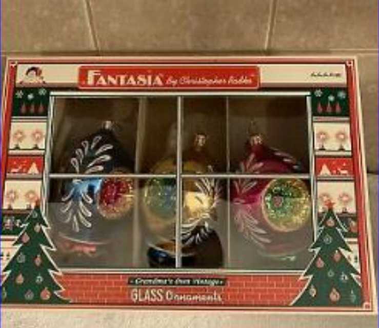 Devonshire Dazzle Set Of 3 Fantasia  ornament collectible - Main Image 3