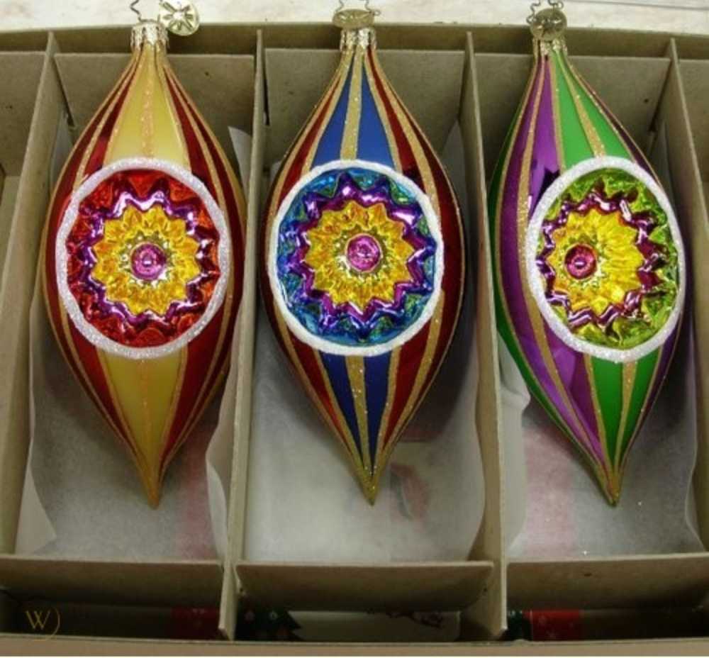 Carnival Comets Set Of 3 Fantasia  ornament collectible - Main Image 2