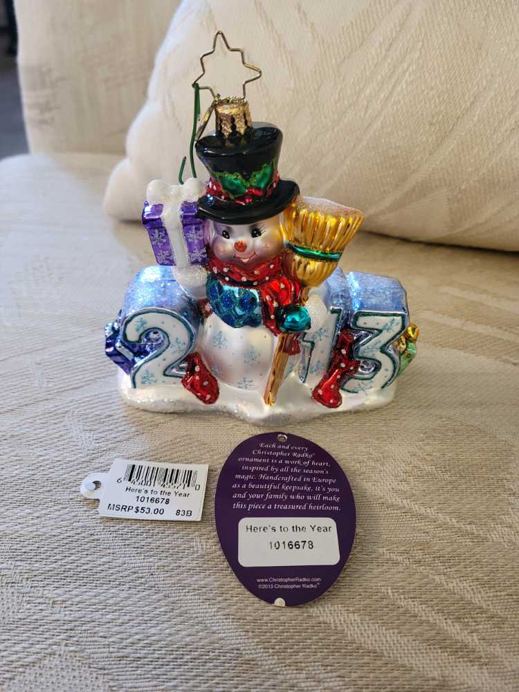 Swarovski Gingerbread Couple