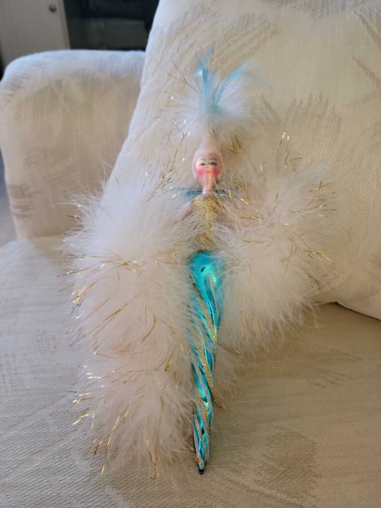 Marlene Feather Boa Showgirl  ornament collectible - Main Image 1
