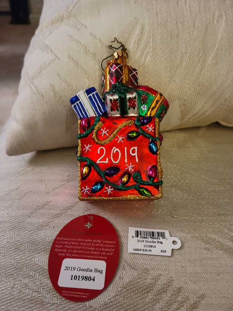 2019 Goodies Bag   ornament collectible - Main Image 1