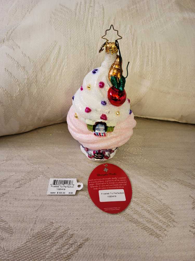 Frosted To Perfection  ornament collectible - Main Image 1