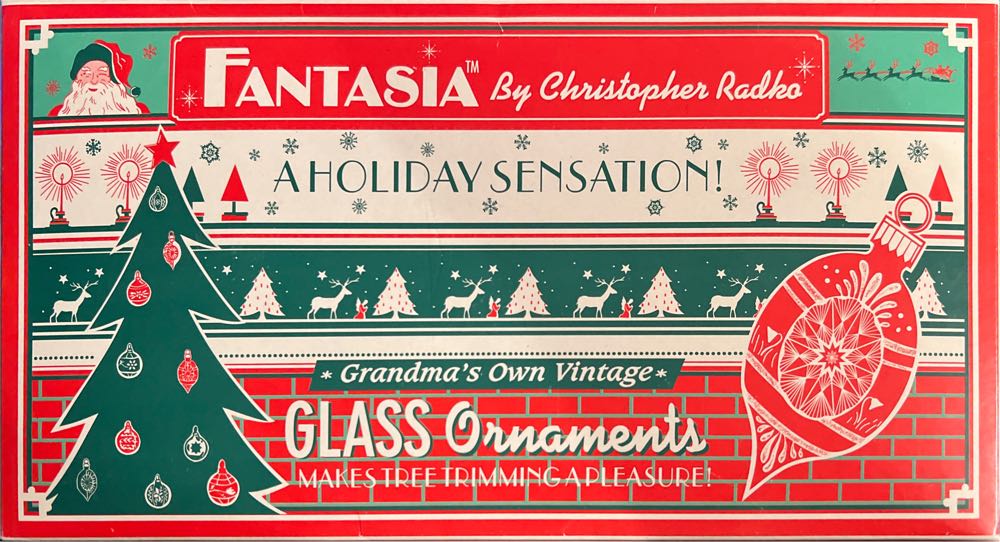 Postcard - Christmas - Whitney Made - “Glad Jul” - Winter Scene And Holly