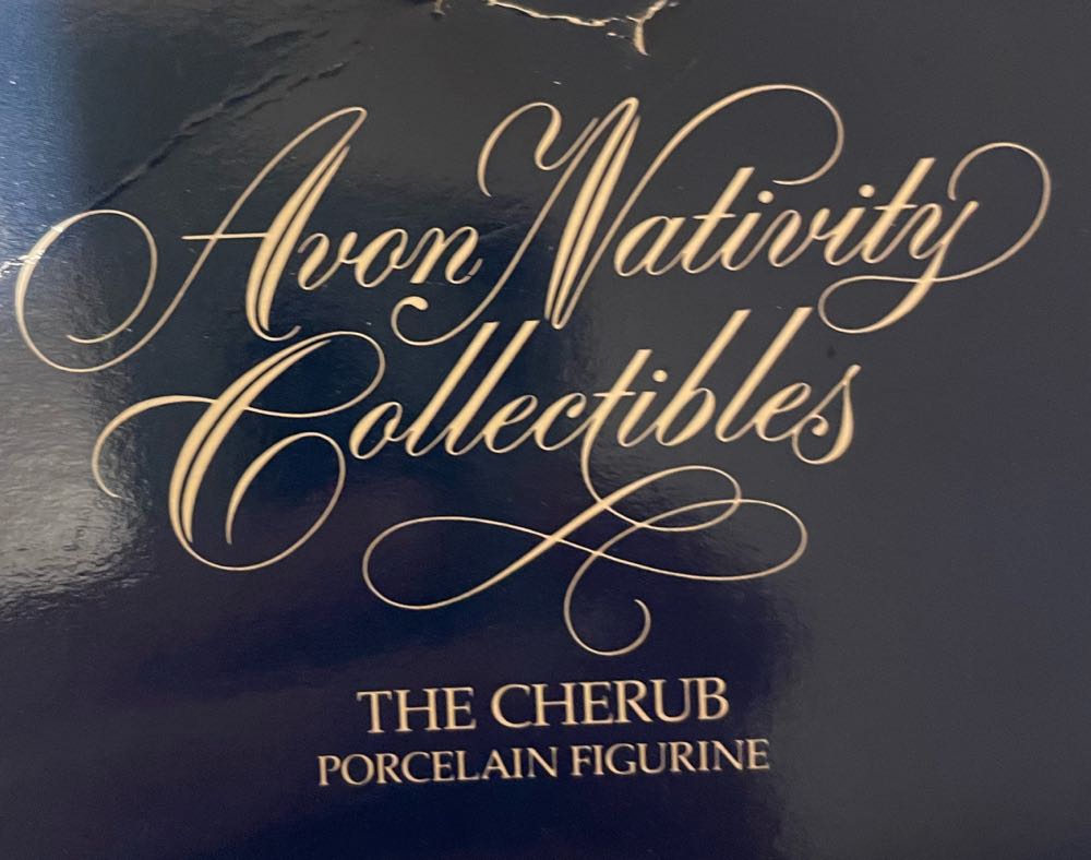 Avon - Nativity Collectibles - 1989 - The Cherub - Angel - Cherub (Nativity) ornament collectible - Main Image 4