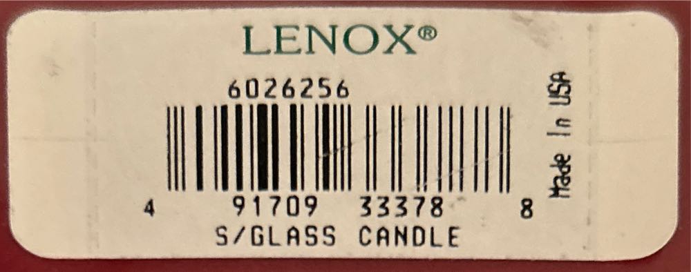 Stained Glass Candle  ornament collectible [Barcode 491709333788] - Main Image 2