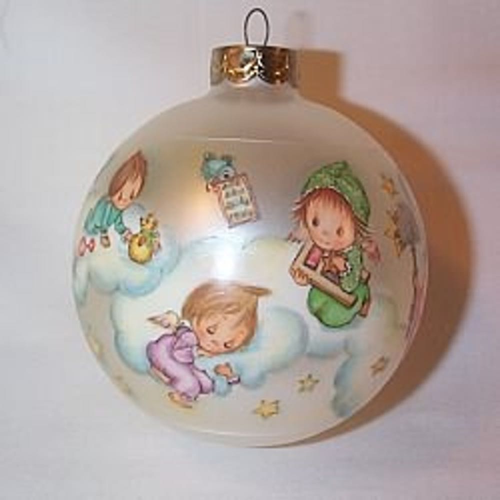 Christmas Trimmers - Acrylic - Dog On Present