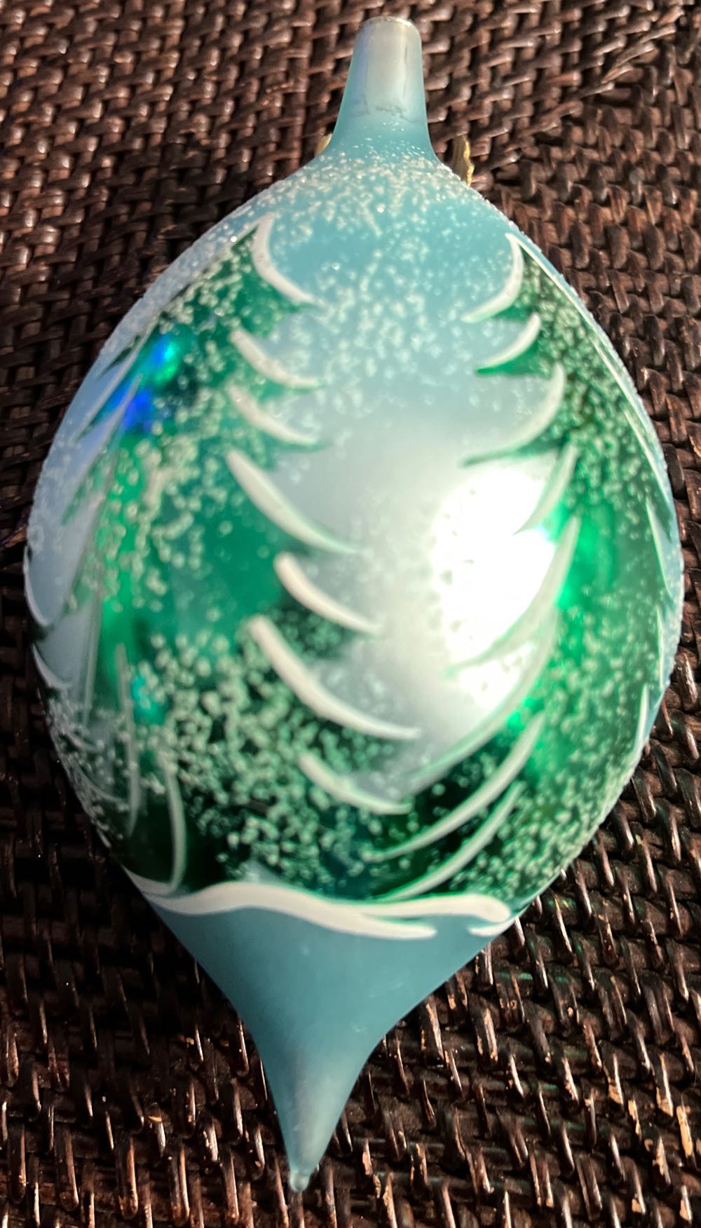 Italian Oh Holy Night  ornament collectible - Main Image 2