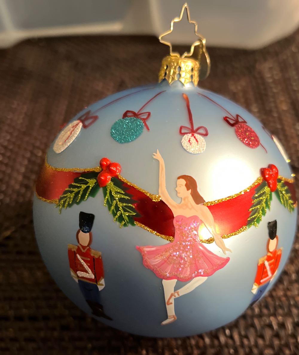 #74626 Metal Bench W Birds Christmas Village Figurine