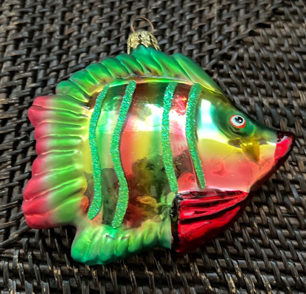 White And Silver Elf On A Ball 40cm