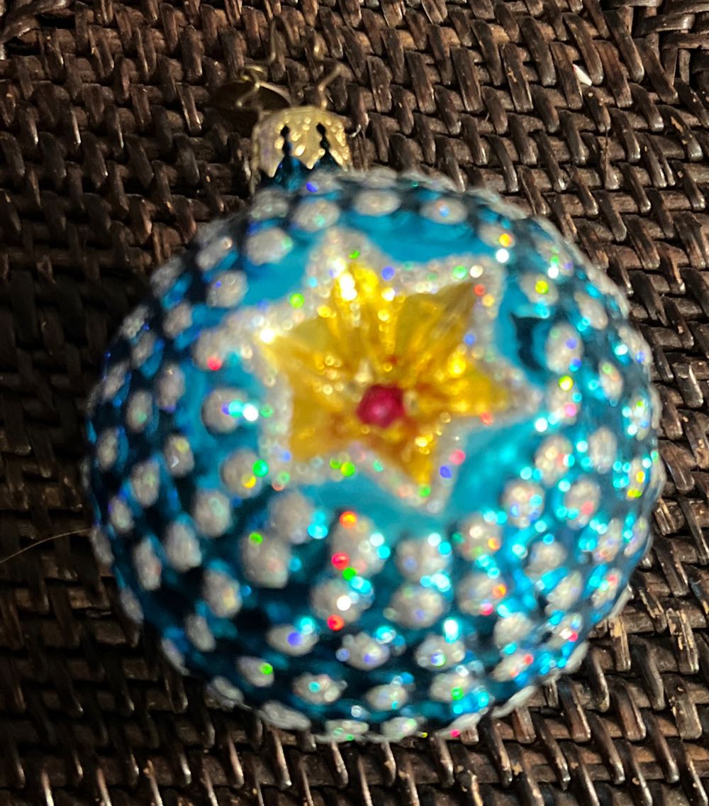 Turqoise Reflector  ornament collectible - Main Image 2