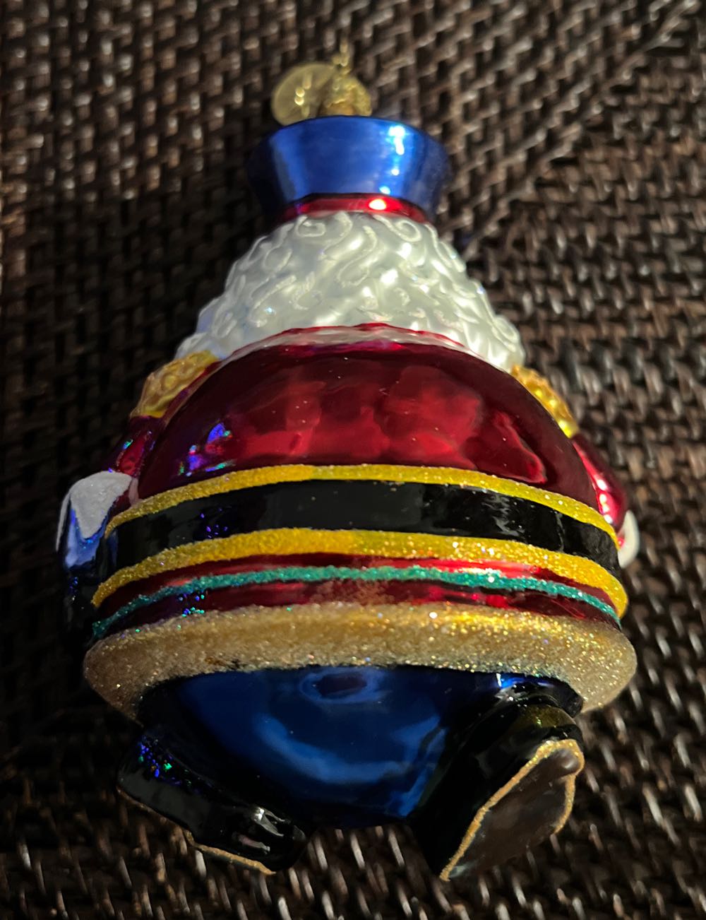 Rolly Polly Nutcracker  ornament collectible - Main Image 2