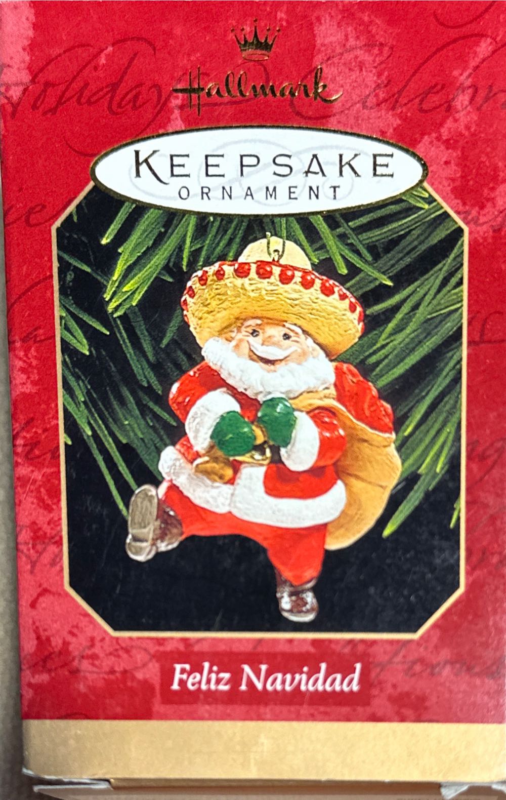 Feliz Navidad - Santa With Sombrero - Feliz Navidad (Feliz Navidad) ornament collectible [Barcode 015012520880] - Main Image 3
