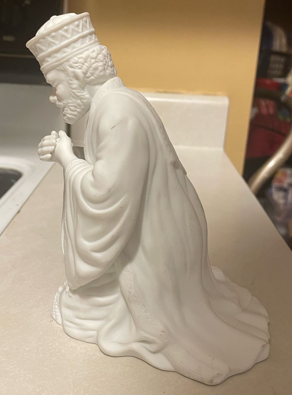 Dept. 56 - Silhouette Treasures - Nativity - “To Honor Him” - Balthazar - 78622 - Magi (Nativity) ornament collectible - Main Image 4