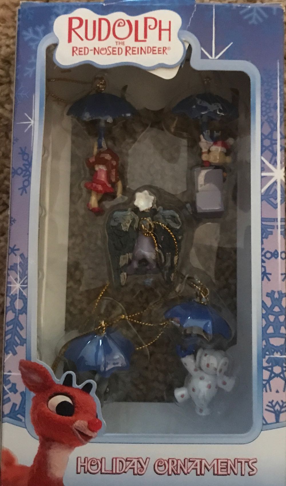 Nosed Reindeer Enesco Rudolph The Red Nosed  ornament collectible [Barcode 045544089708] - Main Image 2