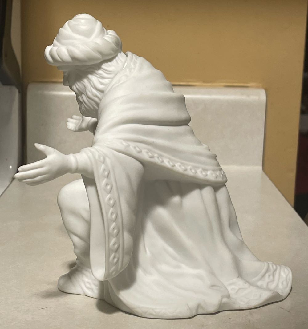 Dept. 56 - Silhouette Treasures - Nativity - “To Honor Him” - Caspar - 78622 - Magi (Nativity) ornament collectible - Main Image 4