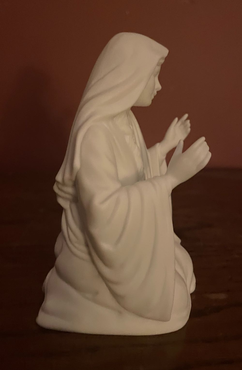 Dept. 56 - Silhouette Treasures - Nativity - “The Miracle Of Christmas” - Holy Family - Virgin Mary - #78612 - Holy Family (Nativity) ornament collectible - Main Image 2