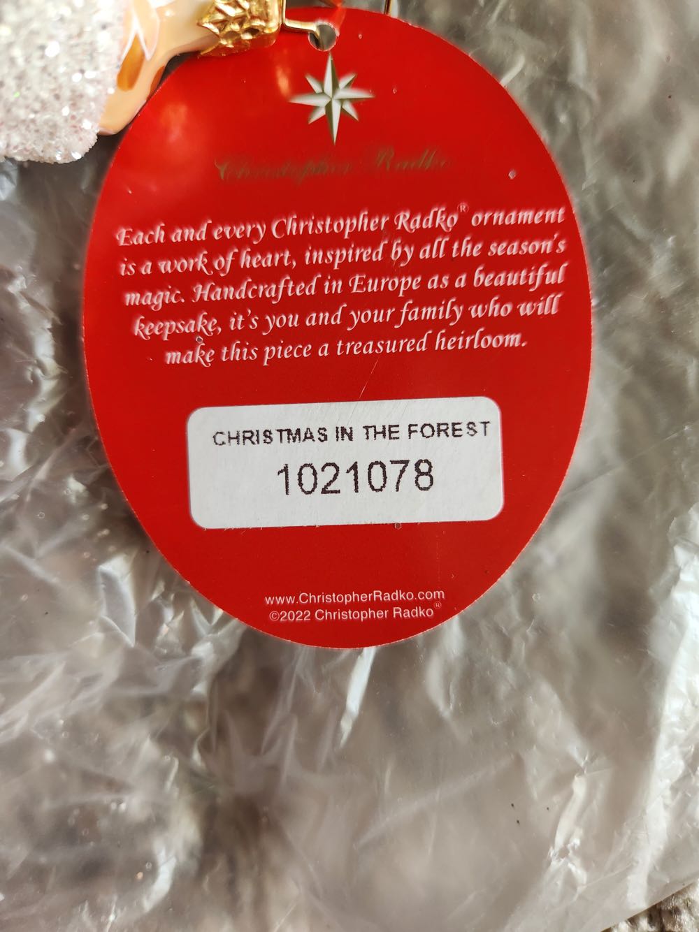 Christmas In The Forest  ornament collectible - Main Image 2