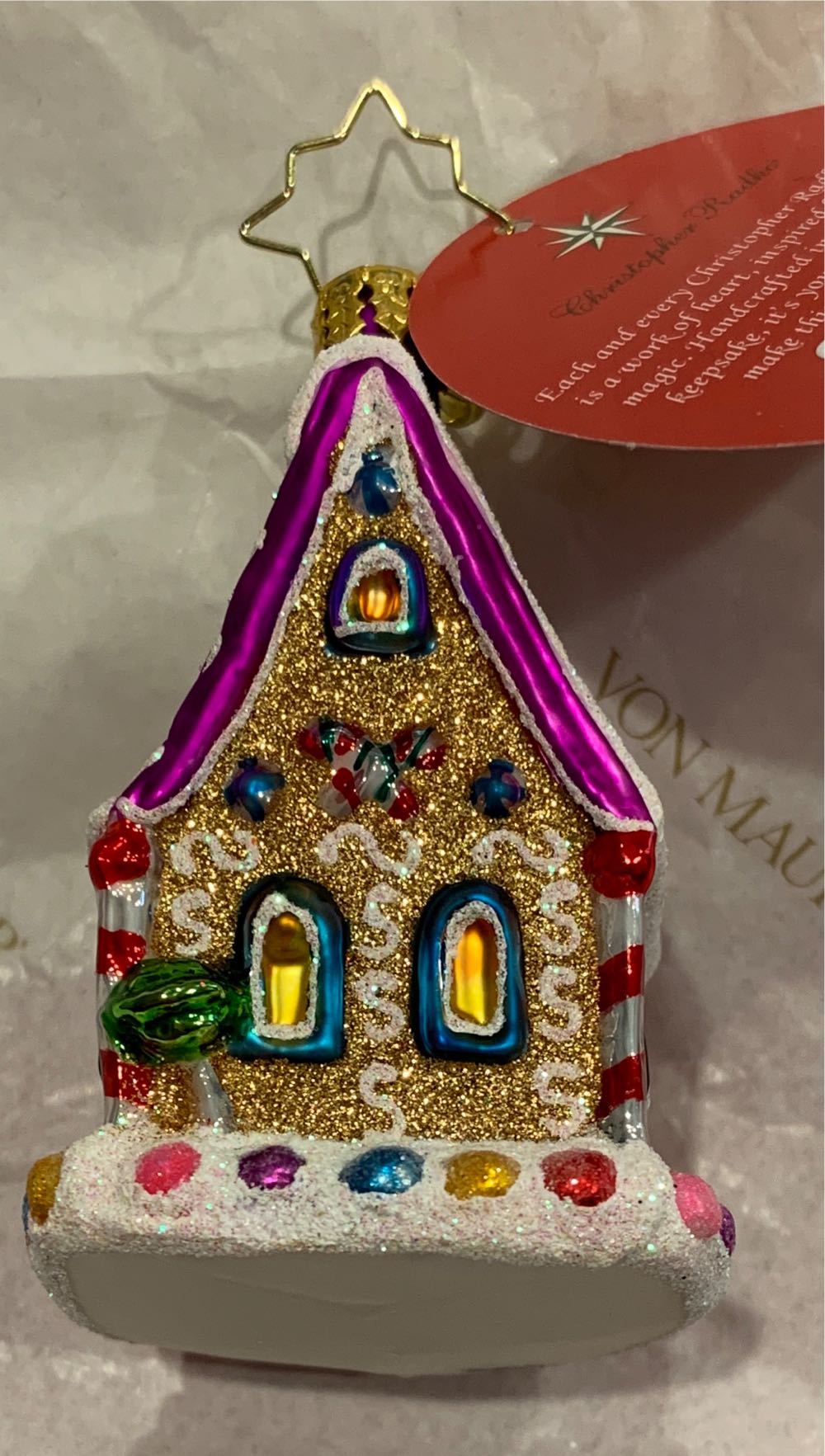 The Confectioner’s Chalet Gem  ornament collectible [Barcode 026301893479] - Main Image 2