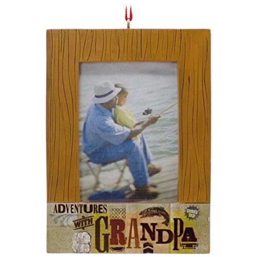 Hallmark Grandpa Picture Frame Hallmark Ornament  ornament collectible [Barcode 763795258765] - Main Image 1