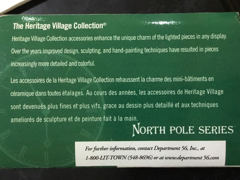 Happy New Year - North pole series ornament collectible [Barcode 734409130746] - Main Image 3