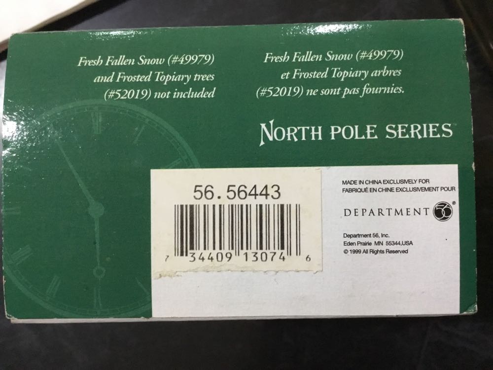 Happy New Year - North pole series ornament collectible [Barcode 734409130746] - Main Image 4