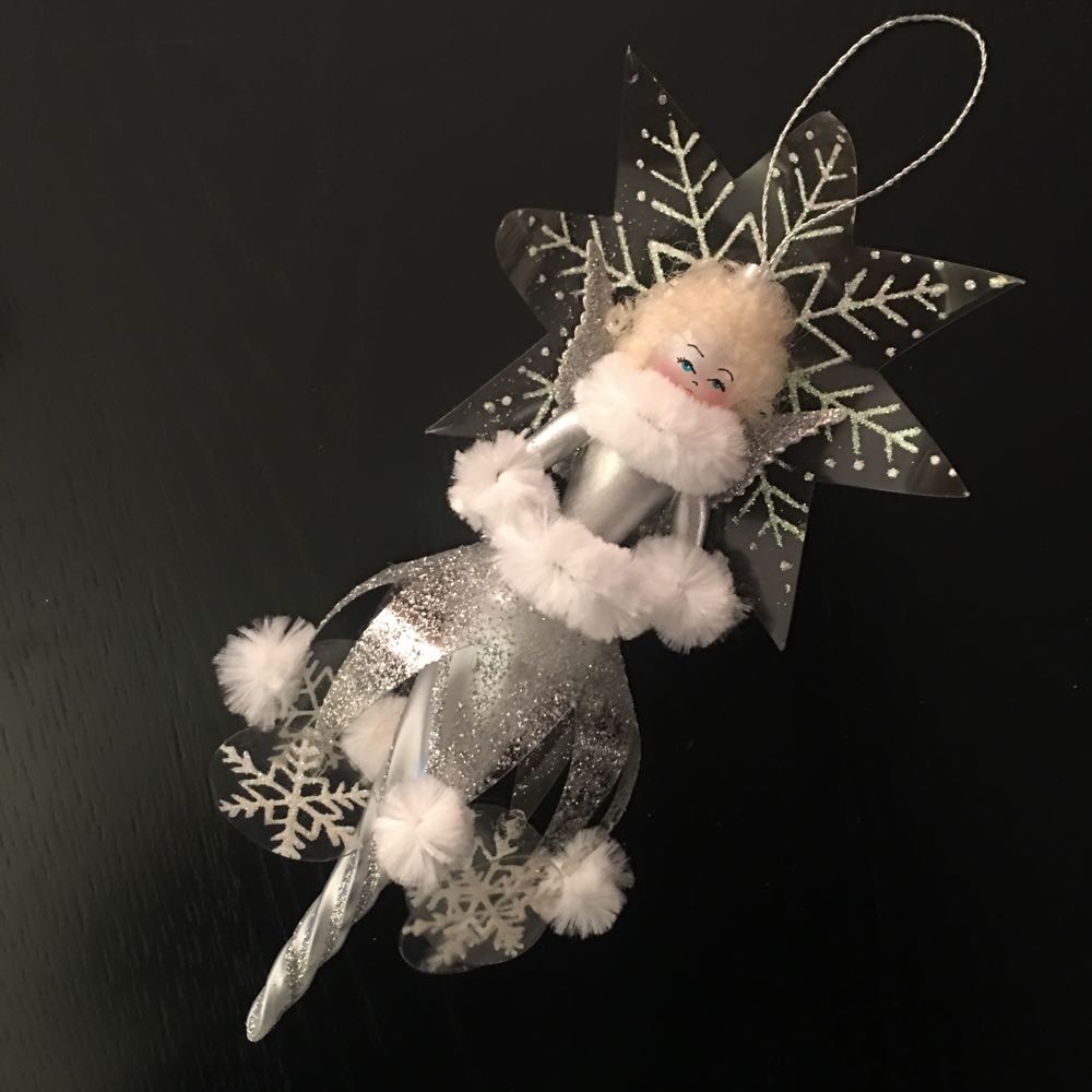 Snowflake Silver  ornament collectible - Main Image 1