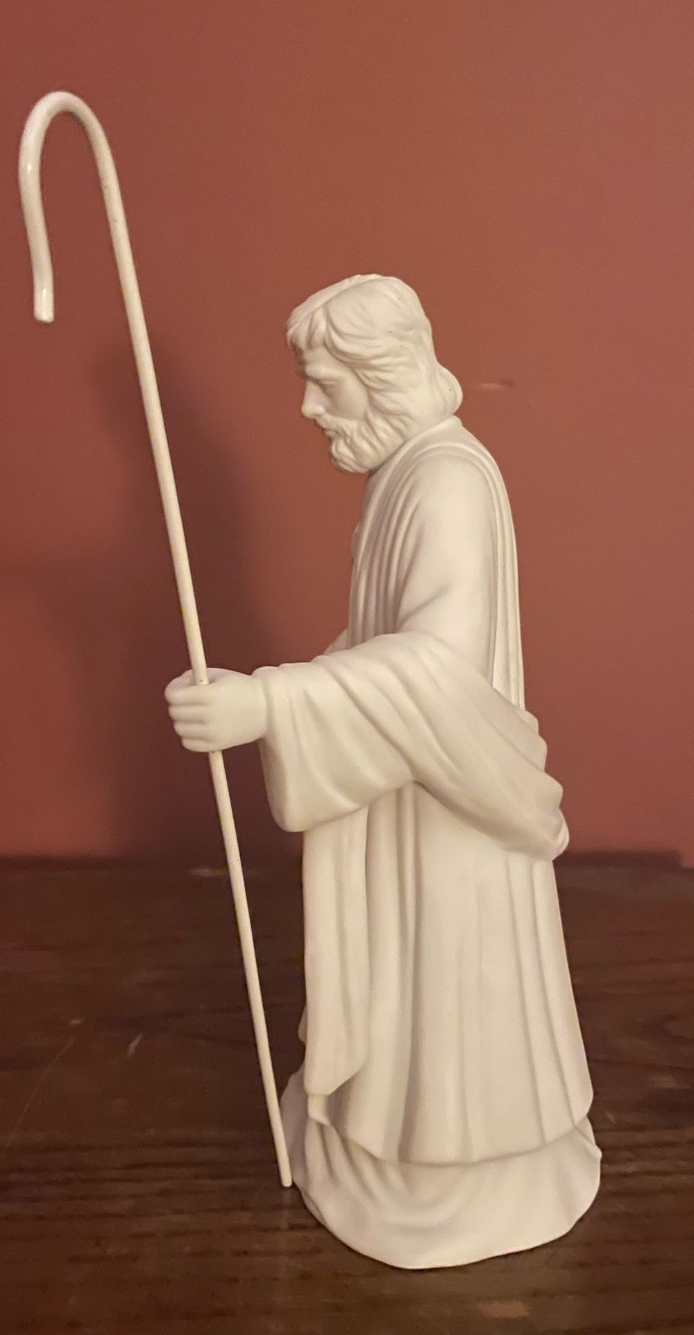 Dept. 56 - Silhouette Treasures - Nativity - “The Miracle Of Christmas” - Holy Family - St. Joseph - #78612 - Holy Family (Nativity) ornament collectible - Main Image 4