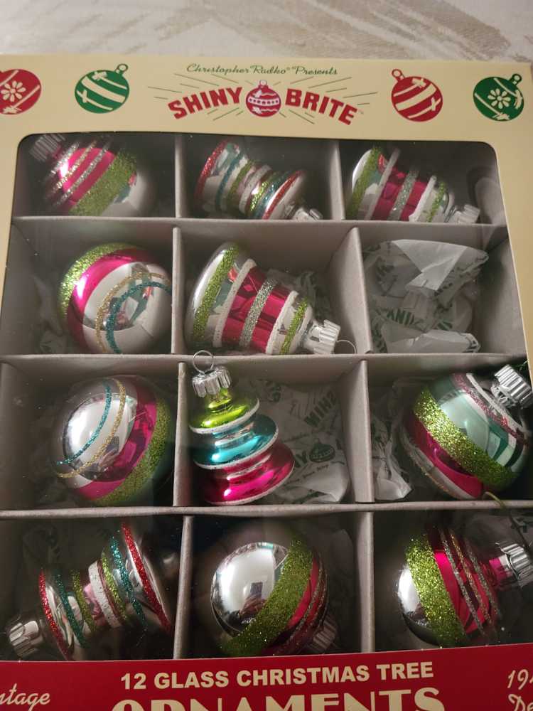 16ct Mini Glass Ball Christmas Tree Ornament Set Target