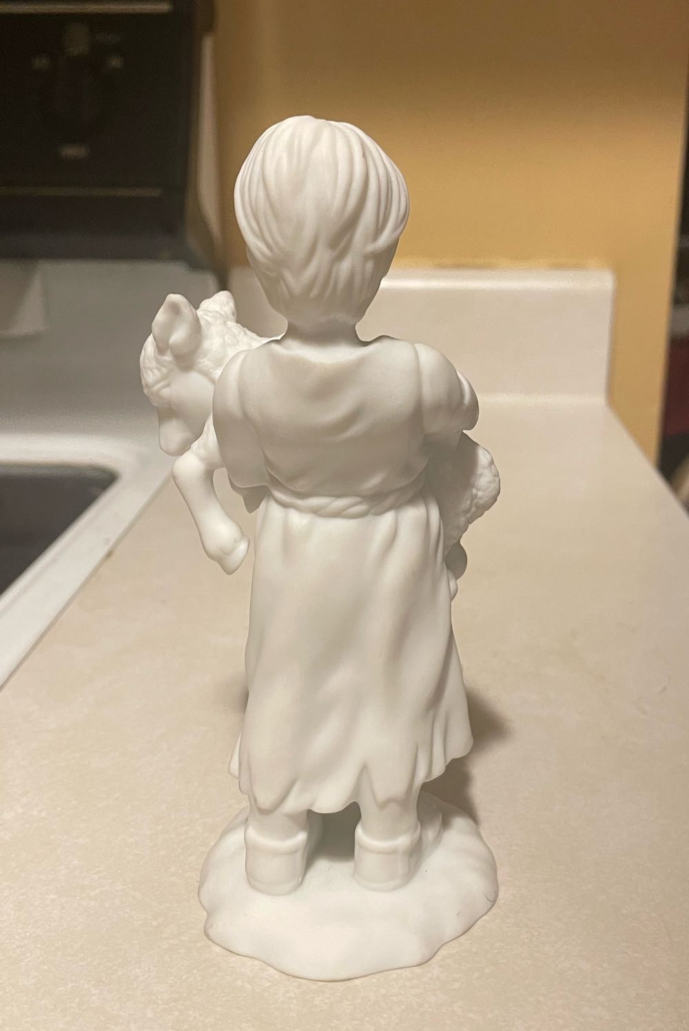 Dept. 56 - Silhouette Treasures - Nativity - Shepherd - Boy Holding Lamb - Shepherd (Nativity) ornament collectible - Main Image 3