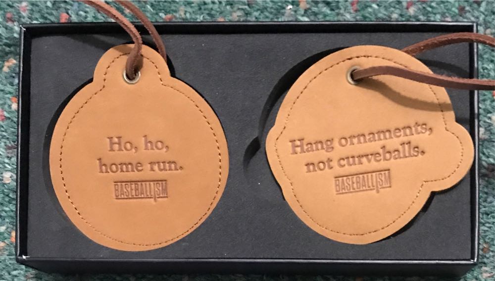 Baseballism Logo/Baseball With Santa Hat Ornament - Baseballism ornament collectible - Main Image 2