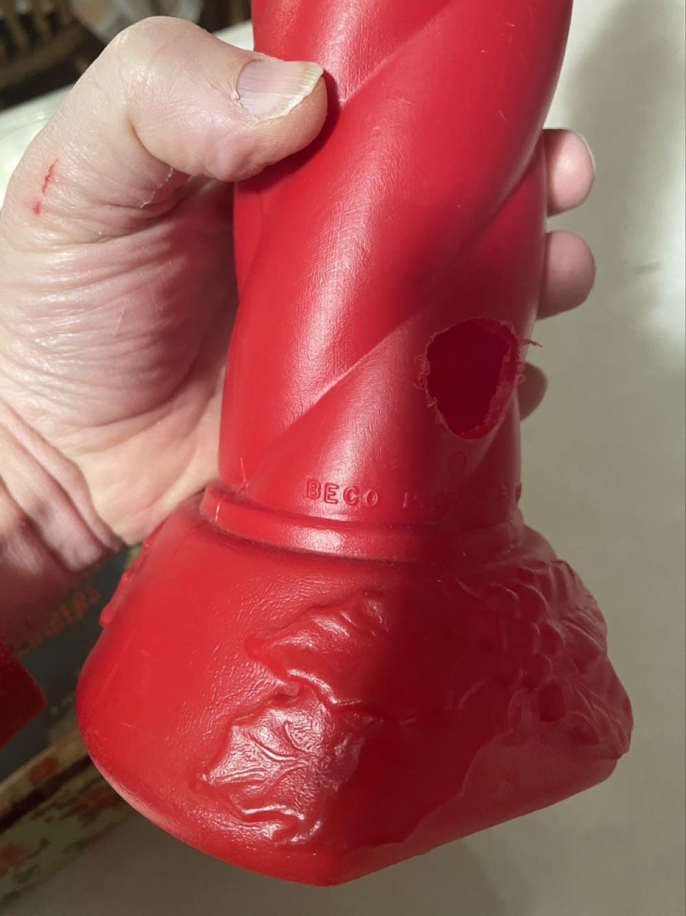 Beco - Small Candle - Unpainted - Candle (Blow Mold) ornament collectible - Main Image 2