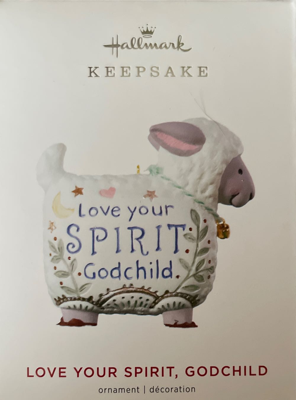 Love Your Spirit, Godchild  (Family) ornament collectible [Barcode 763795396313] - Main Image 2