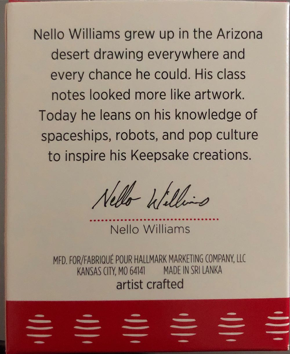 Sweet Li’l Santa - Gumdrop Cuties (Miniature) ornament collectible [Barcode 763795247981] - Main Image 2