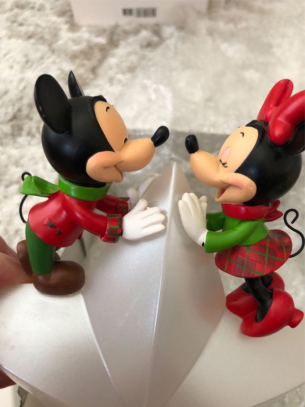 Mickey Minnie Tree Topper  ornament collectible - Main Image 2