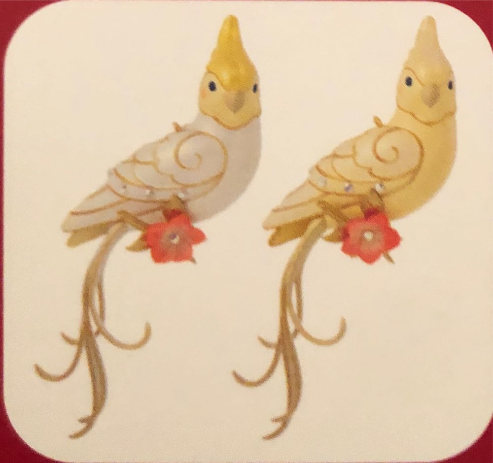 Clever Cockatiel Surprise - Beauty Of Birds (Birds) ornament collectible [Barcode 763795605095] - Main Image 2