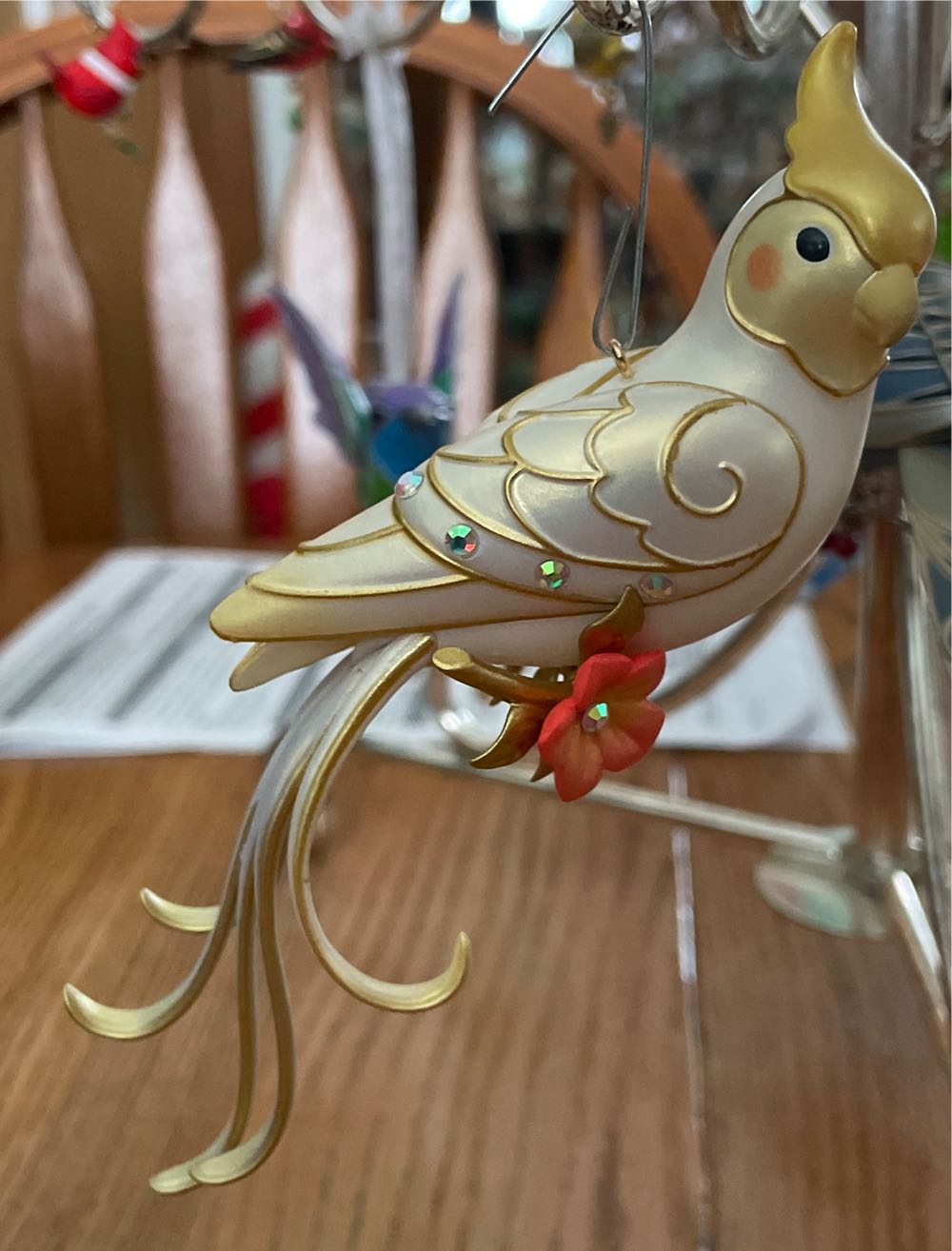 Clever Cockatiel Surprise - Beauty Of Birds (Birds) ornament collectible [Barcode 763795605095] - Main Image 3
