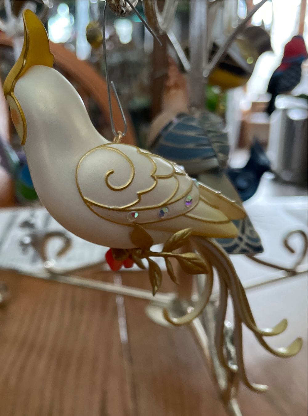 Clever Cockatiel Surprise - Beauty Of Birds (Birds) ornament collectible [Barcode 763795605095] - Main Image 4