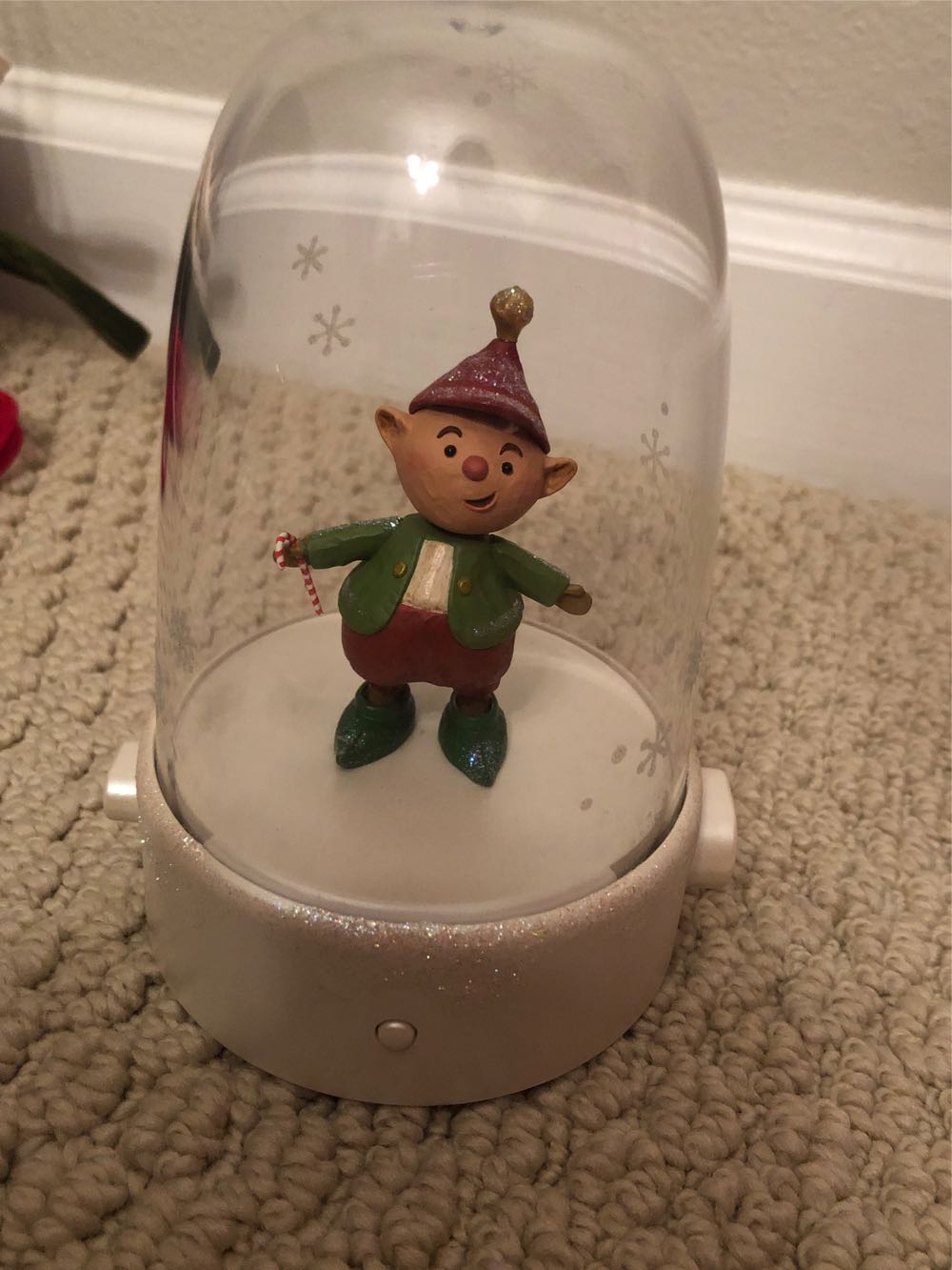 White And Silver Elf 40cm